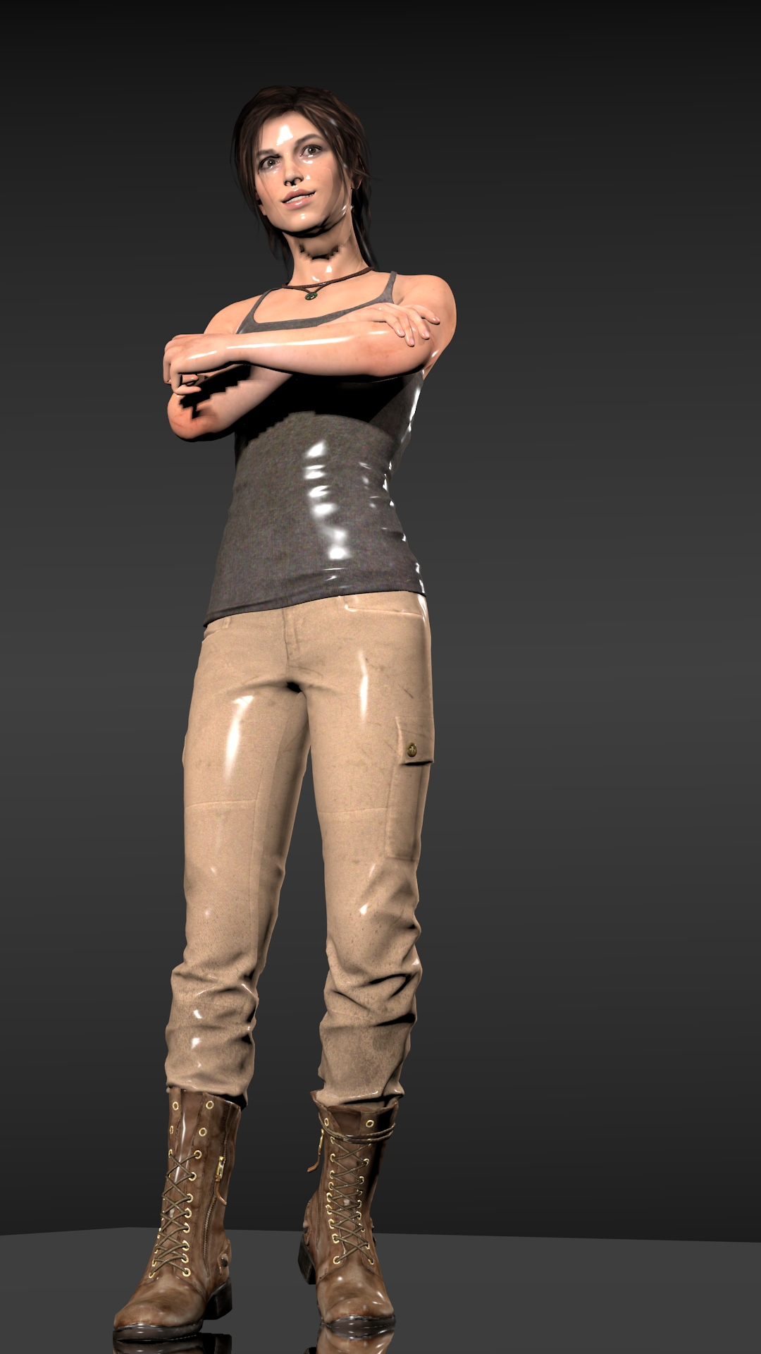 Lara Croft 3d Model Download